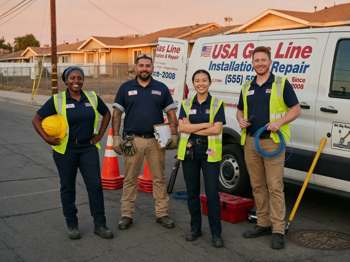 Gas Line Installation company in Marshall, WA